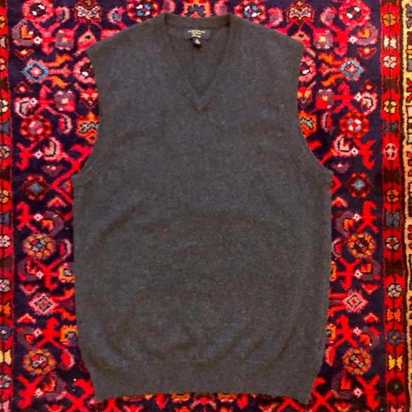 Cashmere Sweater Vest - Picture 2 of 3